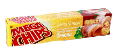 Чипсы "MEGA CHIPS" со вкусом бекона Ресторан "Сябры"